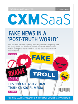 CXMSaaS December 2017 cover