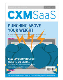CXMSaaS September 2017 cover