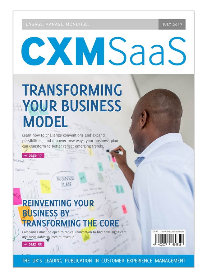 CXMSaaS July 2017 cover