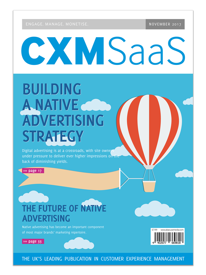 CXMSaaS November 2017 cover