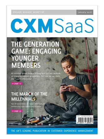 CXMSaaS January 2018 cover